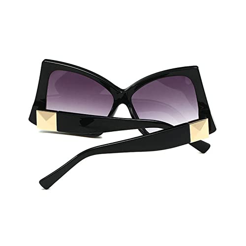 COTIA Oversized Butterfly Sunglasses Women Men Trends Gradient Sun Glasses Unique Irregular Shades Eyeglasses3