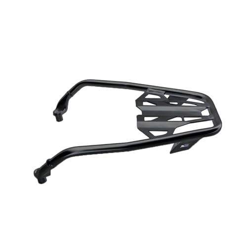 Porte-bagages arrière anti-vibration en inox noir résistant pour coffre court BMW R1200GS