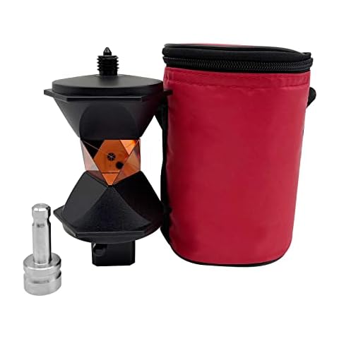 New 360 Degree Reflective Prism 5/8x11 Thread on top Compatible for Leica Total Stations Replace GRZ122 Cover