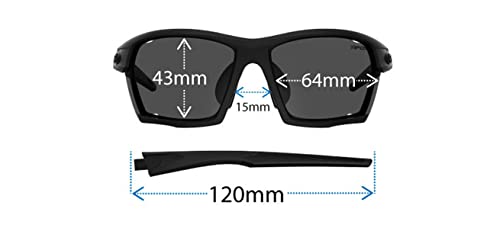 Image of Tifosi Optics Kilo Sunglasses Adjustable Bridge, Sport Performance, With Interchangeable Lenses (For Men & Women)