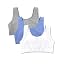 White | Blue | Heather Grey
