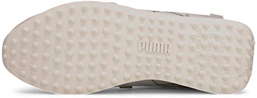 PUMA Women's Future Rider Luxe Sneakers, Puma White/Whisper White, 5.5 Medium US