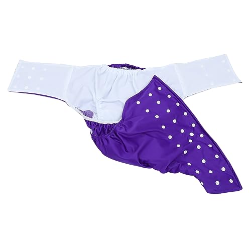 NOLITOY Adult Reusable Cloth Diapers Washable Leakproof for Heavy Wetters Unisex Comfortable Fit