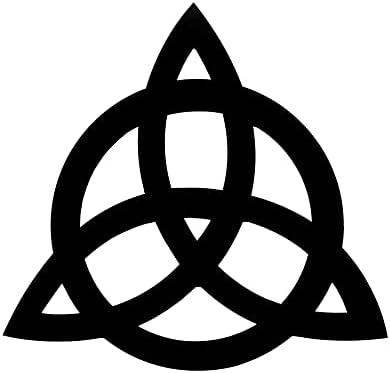Triquetra Knot Black, Triquetra Wall Art, Trinity Knot, Wooden Triquetra Wall Decor, Celtic Knot, Triquetra Symbol, Wooden Triquetra Knot Wall Art, Celtic Wall Art, Triquetra Interior Decoration