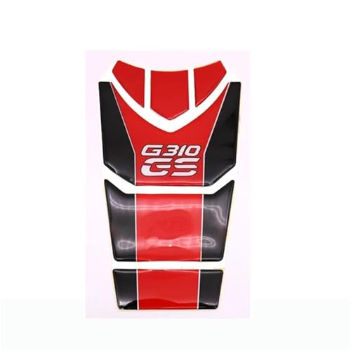Grip de réservoir antidérapant G310GS protège-genou moto rouge X-3