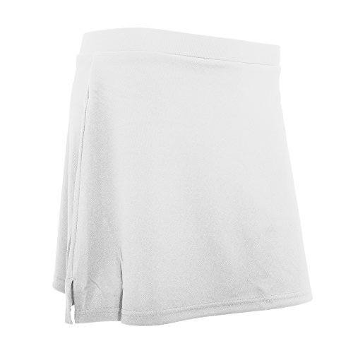 Skort blanc anti transpirant jupe short femme FR 46