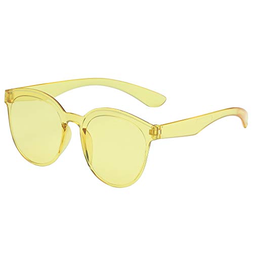 SUCCESS - Gafas de sol polarizadas para hombres y mujeres, protección UV de media montura, gafas de mujer, gafas de hombre y mujer, vintage, retro, gafas de sol, ultraligeras T Talla única