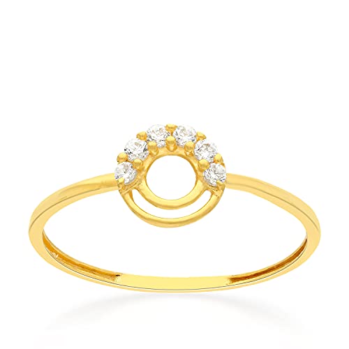 Image of Malabar Gold and Diamonds 22k (916) Yellow Gold Ring for Women