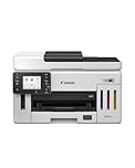 Canon MAXIFY GX6150 Compact Office Printer - Colour Printers & Scanners All-in-One Wireless | MegaTank Inkjet Printer, Copier, Scanner | Wi-Fi, Ethernet & USB Connectivity