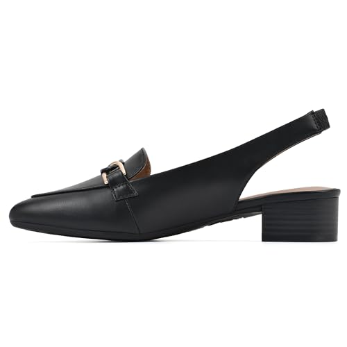 Image of WHITE MOUNTAIN Women's Boreal Low Block Loafer Heel