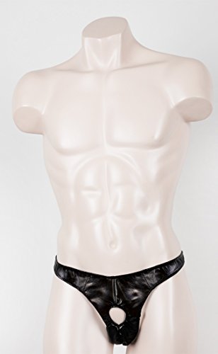 Tanga masculino Svenjoyment Im. Leather ideal para noches de fiesta y citas