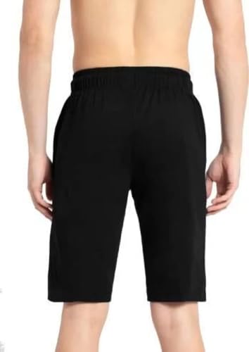 Image of Men's Cotton Short | 100% Pure Cotton Fabric | Regular Fit Shorts with Pocket | Half Short Pant for Men (Pack of 1)