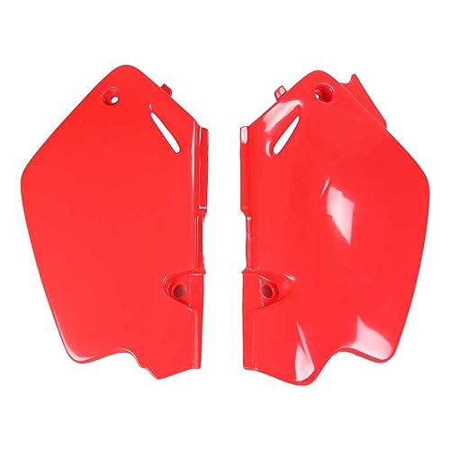 Flancs latéraux UFO PLAST rouges Honda CR 80 anti-fissures