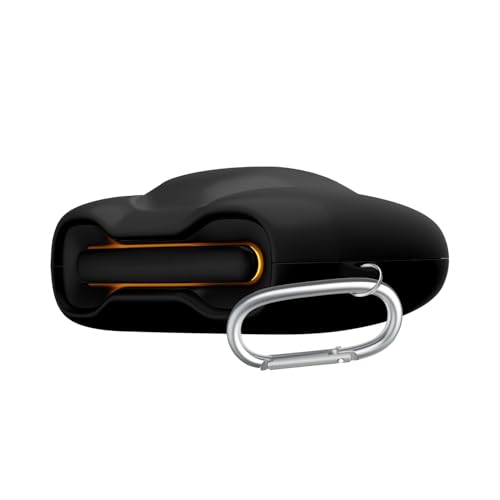 Image of WELCROS Soft Silicone Case Cover Compatible for GoBoult Audio UFO | GoBoult Astra | GoBoult Mustang Torq (Black)