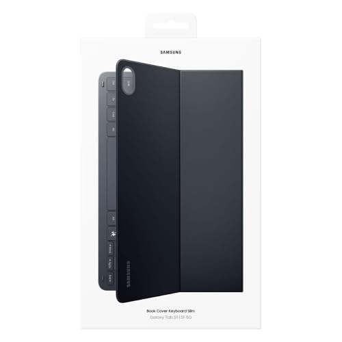 Samsung Galaxy Tab S11 Book Cover Keyboard Slim | Black | Tablet Cover with Keyboard (Case) | Samsung Genuine Domestic Genuine Product 2025 Release | 10.2 oz (284 g) | EF-DX730UBEGJP