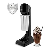 RCA Máquina para Malteadas RC-219, Chocomilera/Fuente de Sodas Eléctrica 2 Velocidades con Vaso de Acero Inoxidable 500...
