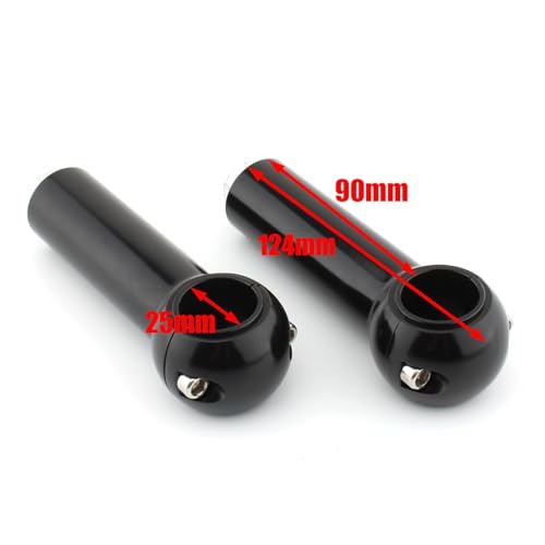 Pince guidon moto 1 pouce à serrage renforcé pour chopper - 2