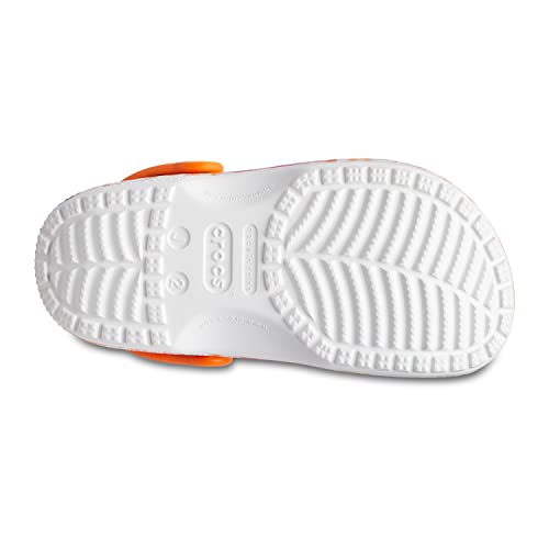 Crocs Classic Tie Dye Clogs (Little Kid/Big Kid), Orange Zing Splatter Dye, 3 Little Kid #TOP5