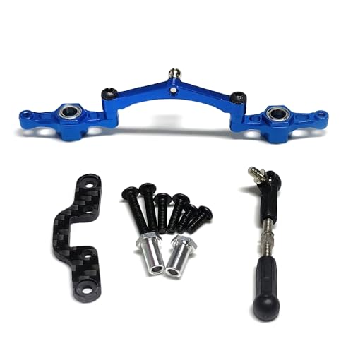 STASRC TT-02 CNC Aluminum Crank Steering Arm with Bridge for 1:10 RC Car TamiyaTT02