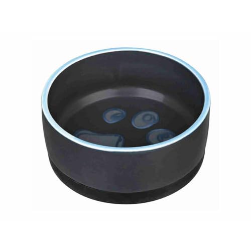 Trixie Ciotola in Ceramica con Fondo in Gomma per Cani, 0,4 Litri, Confezione da 1