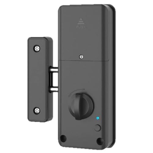 Ducevnaoe Tuya Smart Invisibles Door Lock 13.56MHz IC�J�[�h�A�N�Z�XBluetooth No-Drill�d���^�L�[���X�G���g���̖ؐ��h�A�̃L�[���X�G���g��