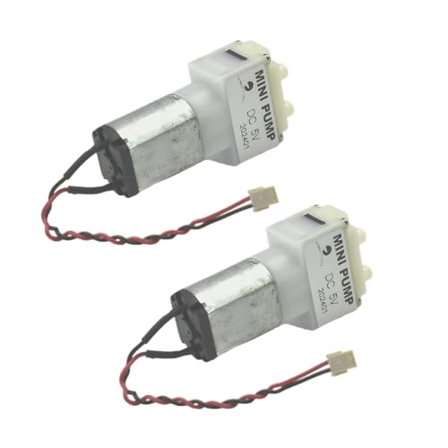 * Confezione: 2 mini pompe CHANCS Mini 030 Pompa ad Aria Motore DC 5 V Micro Diaframma Pompa di Pressione di Ossigeno per DIY Blood Monitor Sfigmomanometro Acquario 2PCS