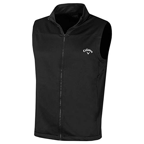 Callaway Golf Herren Swing-Tech Ärmel Thermal Vest - Caviar - XXL