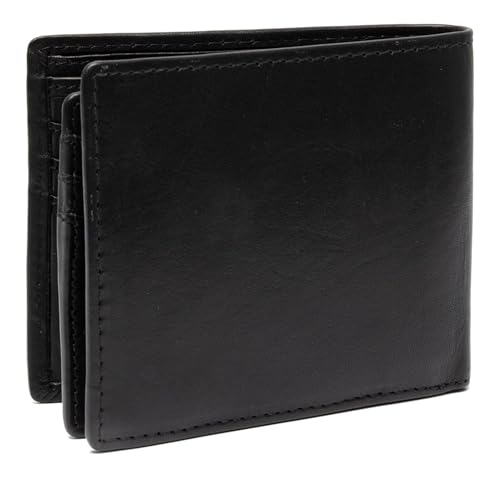 Portefeuille cuir noir Positano The Chesterfield Brand compact - 3