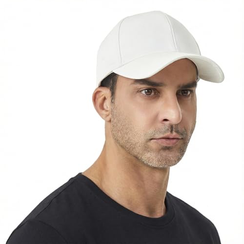 Image of Faraday Hat 100% Silver Lined RF Shielding Baseball Cap for Men Women | Blocking 99% Cell Phones 5G WIFI Bluetooth,Protection Hat,Adjustable for Adults