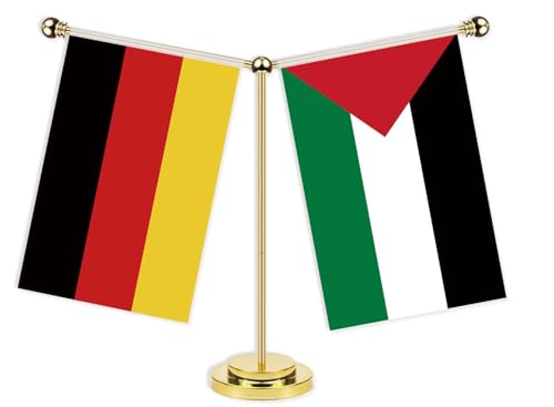Drapeau palestinien de bureau amitié internationale tissu premium