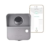 YoLink Smart Outdoor Motion Detector, Trespassing Alarm, Driveway Alert, 1/4 Mile Range LoRa-Powered Wireless Motion Sensor, App for Remote Monitoring & Alerts, Alexa, IFTTT. Hub Required!