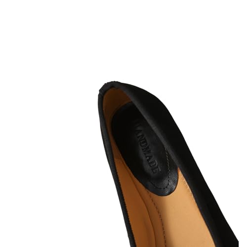 TinaCus Women's Round Toe Suede Leather Handmade Bowtie Casual Flat Shoes3