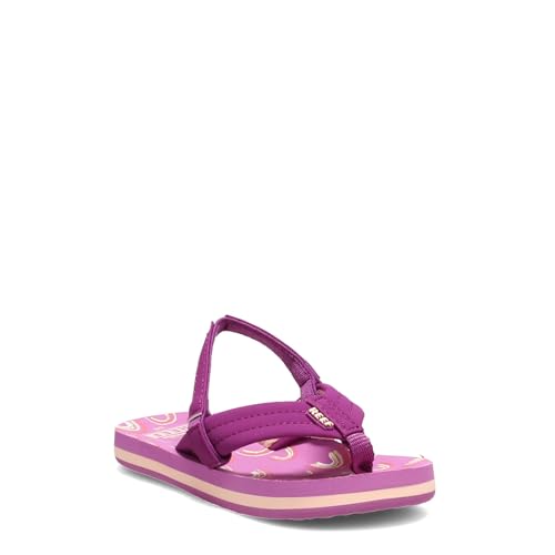 Image of REEF Girls Toddler /Little Kid Ahi Beach Flip Flop, Soft Cushion Footbed, Water Friendly