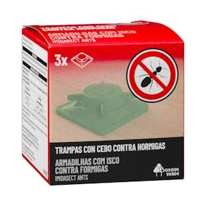 Genérico Trampa con Cebo contra Hormigas Bosque Verde Caja 3 ud. Pack 2