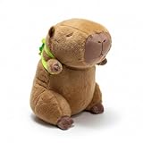 Pelúcia Capivara 60cm com Mochila de Tartaruga