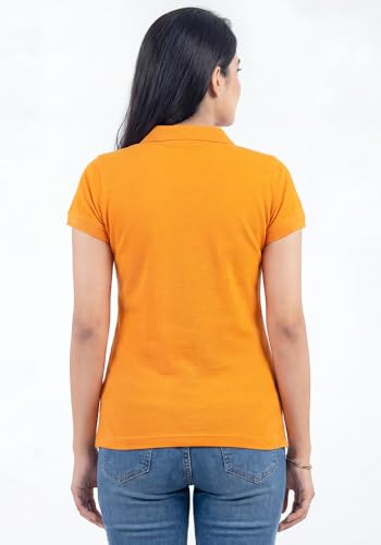 Image of Wear Your Opinion Womens Polo Collar Neck T-Shirt Top (Design: Solid)