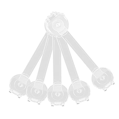 MERRYHAPY 15個 食器洗い機ロック ベビー引き出しロック トイレの鍵 ドアロック 家庭用ベビーロック 子供の スト ロック ルームベビーロック プラスチック Transparent