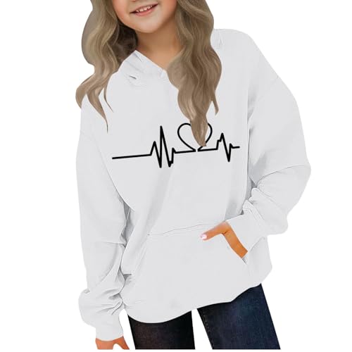 Hoodies for Teen Girls Cute Trendy Youth Long Sleeve Oversized Hooded Sweatshirts Tops Winter Preppy Clothes 2025