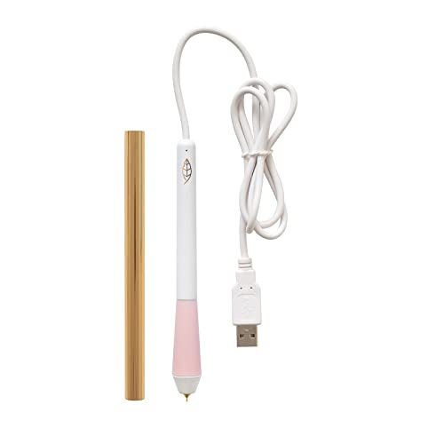 We R Memory Keepers Foil Quill Fine Tip Freestyle Pen, Make Custom Designs For Planners, Journals, Cards, Scrapbook Pages, and More, Heat-resistant Grip, On-the-go USB Plug, Craft Projects