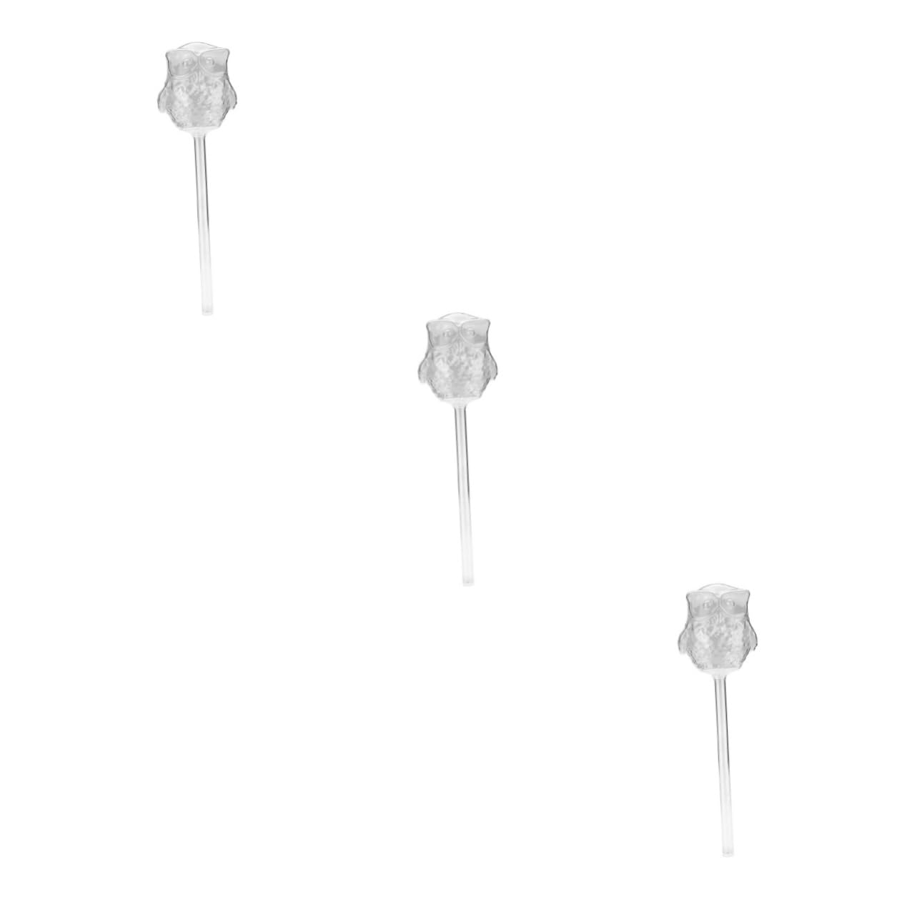 SUPVOX Di Irrigazione Automatico per Piante da con Gufo in da 3 Pezzi Fertilizzante Che Si Scioglie