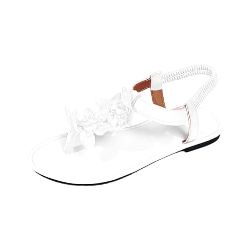Sandales plates bohèmes fleurs femme chaussures plage été