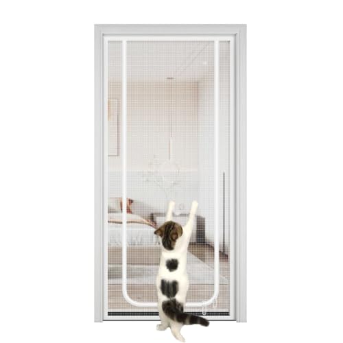 Moustiquaire pour chat résistante et durable avec ruban adhésif