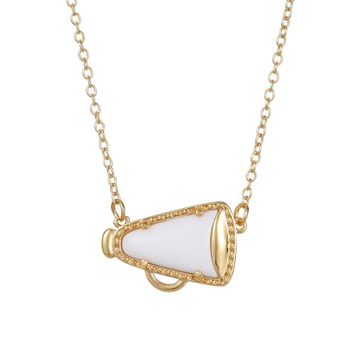 Cheer Necklace Cheerleading Necklace for Women Coach Mom Cheerleader Gift Cheerleading Accessories Stuff Cheerleading Coach Gift