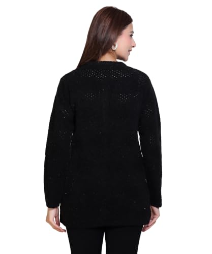 Image of Grand Line Winter wear Acrylic Lady Cardigan /Sweater for Casual and Evening outings