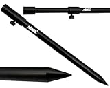 Angel-Berger Magic Baits Black Bankstick Rutenhalter Verschiedene Längen Aluminium (30-50cm)