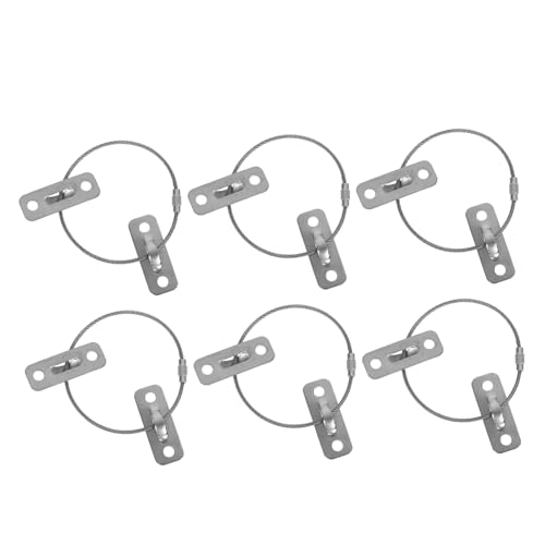 SECFOU 6 セット 傾斜防止 固定 装置 壁 アンカー 用 家具 転倒防止 アンカ