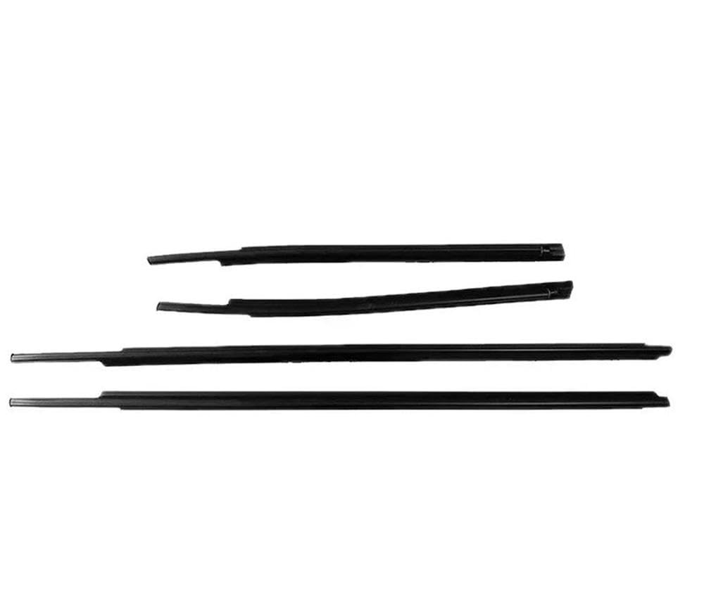 Bgdolpbu For 2 Doors Spare Parts For Toyota Tundra Crew Max Double Cab 2 4 Doors 2007-2019 Outer Window Weatherstrip Glass Seal Belt(For 2 Doors)