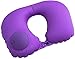 Produktbild HWXDH Pillow Aufblasbare Reisekissen, Luftnackenkissen Leichte Cool bleiben Stoff Selbst Pump Up Without Blowing Kopf- und Nackenstütze in Flugzeug-Reise Reisekissen (Color, 8),7