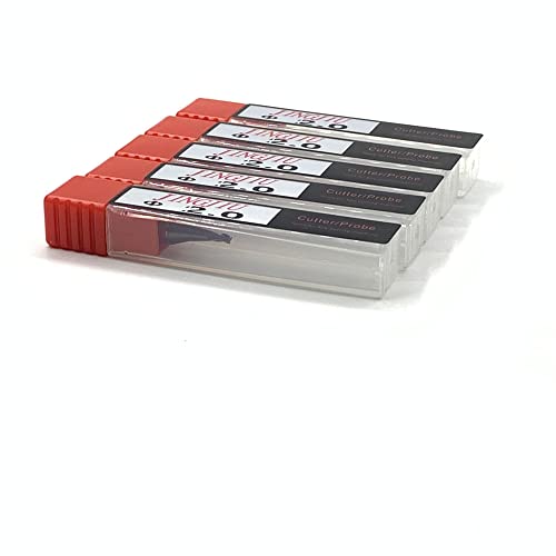 Image of 2.0mm Key Cutter 02L(D743671ZB) in Carbide and 1.0mm Tracer Point 02T(D742566ZB) in HSS fit for Silca FUTURA KEY Machine (02L(2.0mm) cutter-10pcs)