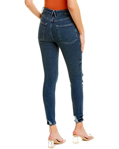 Good American Good Waist Blue Skinny Jean2